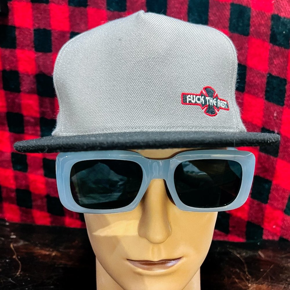 Supreme x Independent Trucks 5-Panel F-CK The Rest Embroidered Snapback Hat Rare